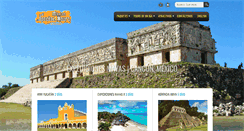 Desktop Screenshot of expedicionesmayas.com